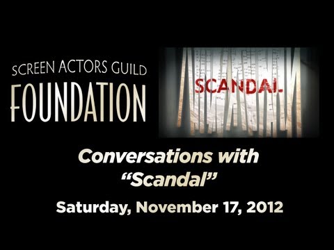 Conversations with Kerry Washington and the cast of SCANDAL