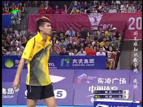 2013.9.28 - MS - Lin Dan vs Liu Ming - China Badminton Super League