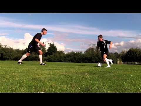 Learn to dribble past defenders like Lionel Messi -  Football soccer skills