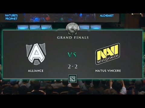 Dota 2 - The International 3 - Grand Final game 5 - Alliance vs Na'Vi  - English Commentary