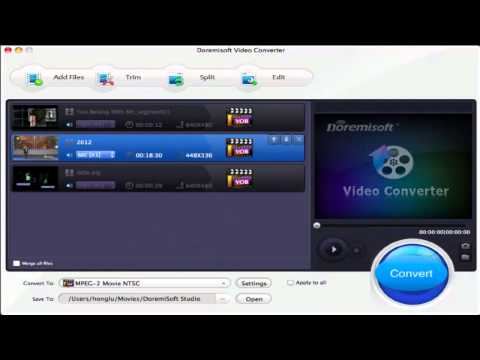 Best MPEG-2 TS converter for mac convert MPEG-2 TS on mac