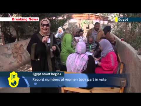 Votes have started being counted as polling stations closed in Egypt after a referendum on amendments to the country\'s constitution. Officials from election monitoring organisation Democracy International were keeping watch across the stations, and the vote counting.