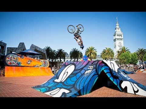 Fixed Gear & Street Art Contest - Red Bull Ride + Style 2013 San Francisco