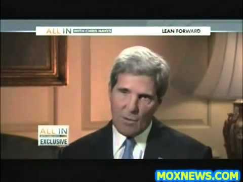 John Kerry Interview With Chris Hays pt 2