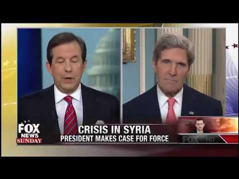 Chris Wallace Interviews John Kerry on Syria - Fox News Sunday - September 1, 2013