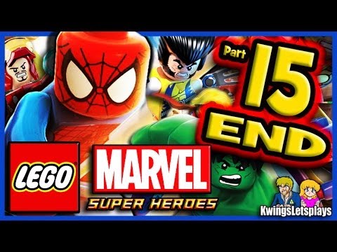 LEGO Marvel Super Heroes Walkthrough Part 15 Good & Bad Vs Final Boss Galactus!