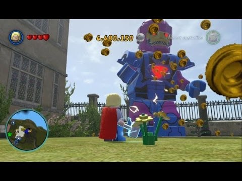 LEGO Marvel Super Heroes - Open World Free Roam - Northern Manhattan (X-Mansion/Rykers Island)