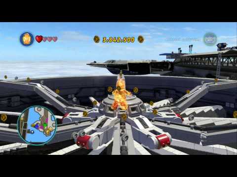 LEGO Marvel Super Heroes - S.H.I.E.L.D Helicarrier 100% Guide (All Collectibles)