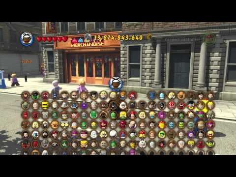 LEGO Marvel Heroes - A Look at Every Character With Commentary (Part 1/4)