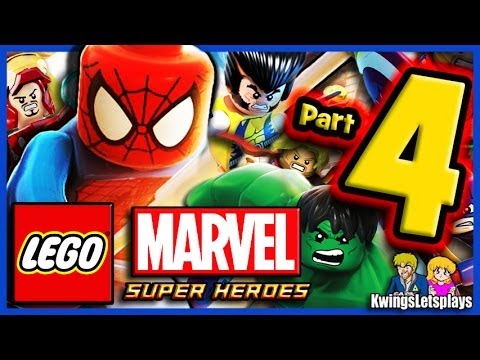 LEGO Marvel Super Heroes Walkthrough Part 4 Ryker's Island Prison Break!