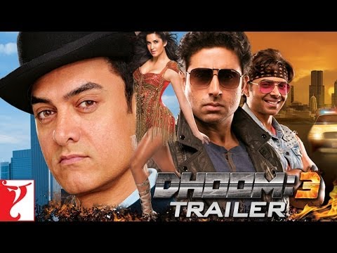 DHOOM:3 Theatrical Trailer - Aamir Khan | Abhishek Bachchan | Katrina Kaif | Uday Chopra