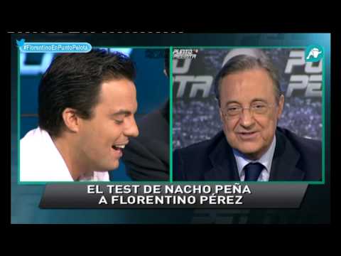 El test de Nacho Peña a Florentino Pérez