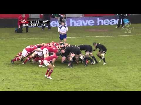 Rugby Test Match- Wales vs New Zealand 2012 Full Game