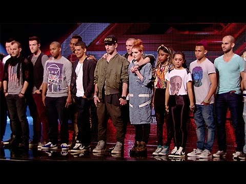 Groups Reveal - The X Factor UK 2012