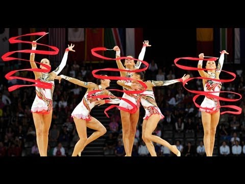 Rhythmic Worlds 2011 Montpellier - Groups All-Around Finals - We are Gymnastics!