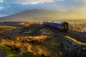 train pic for Saturday Age 18 Jan 2013 page one blurb for Traveller. Pic by Alamy



D1M4F3 A train approaches Ribblehead Viaduct on the Settle to Carlisle Railway line, on a Winter afternoon, North Yorkshire UK. SMH Traveller - Jan 18th- Britain by Rail by Anthony Dennis D1M4F3 A train approaches Ribblehead Viaduct on the Settle to Carlisle Railway line, on a Winter afternoon, North Yorkshire UK. ALAMY D1M4F3