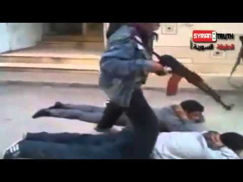 Syria- FSA Sunna Extremists killing the Syrian people in the name of JIHAD