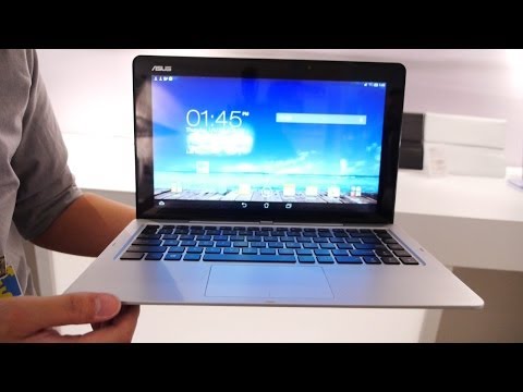 ASUS Transformer Book Duet 4-in-1 Hands On! [CES 2014]