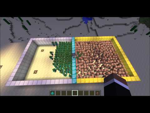 Minecraft - Zombies vs. NPC Villagers