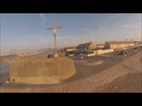 plage de grand fort philippe et son calvaire