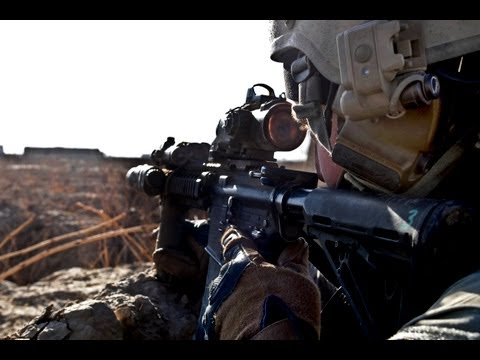 U.S Special Forces in Heavy Firefight - Combat Footage