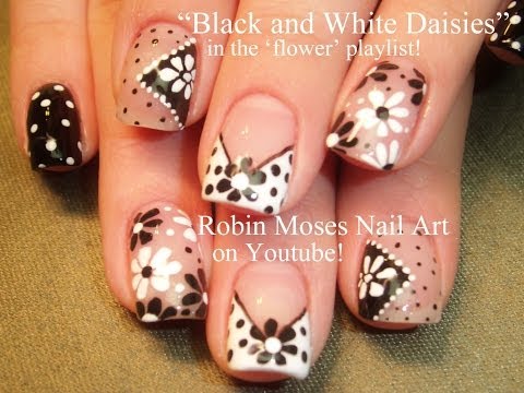 Easy Flower Nail Art