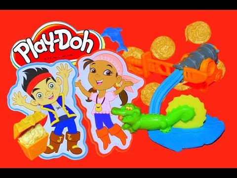 Play Doh Jake and The Neverland Pirates Treasure Creations New 2014 Play-Doh Toys