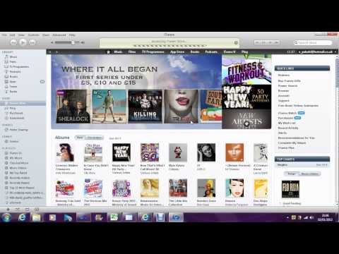 How to use itunes store on a windows pc