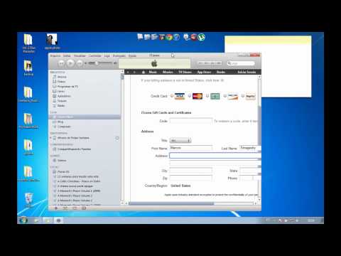 Criando conta na iTunes store sem cartão de crédito