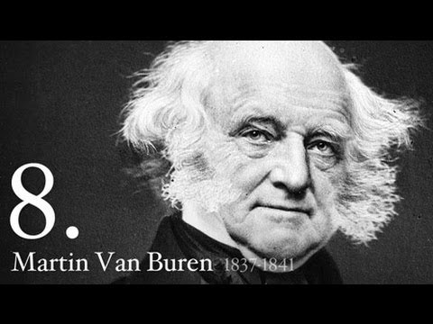 8th President: Martin Van Buren (1837-1841)