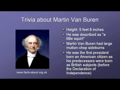 President Martin Van Buren Biography