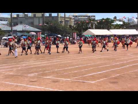 Ageda Elementary school,Sports festival（安慶田小学校運動会、エイサー）