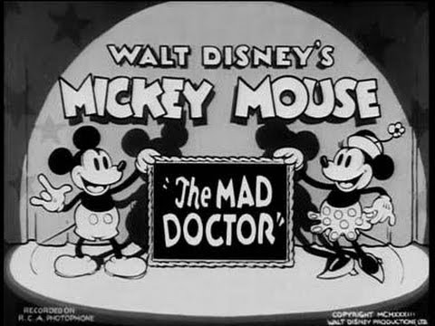 Mickey Mouse (1933) The Mad Doctor (Scary!)