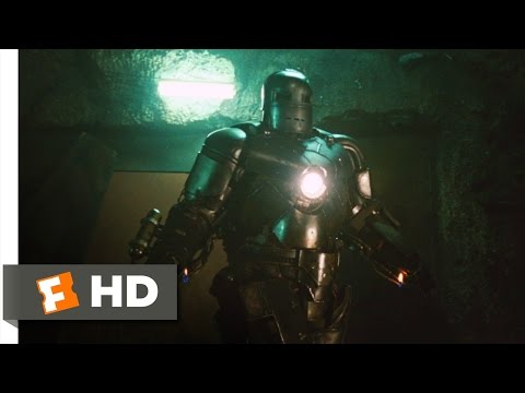 Iron Man (3/9) Movie CLIP - Cave Battle (2008) HD