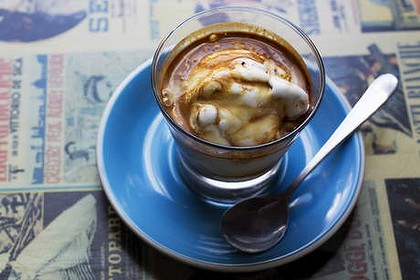 Affogato at Cow and the Moon in Enmore.