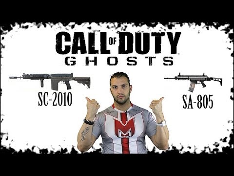 Les Fusils d'Assaut de Ghosts : SA-805 et SC-2010 (Bonus la KEM de la honte!)