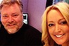 Kyle Sandilands and Jackie O post this selfie on Facebook for the start of their new show on Kiis.