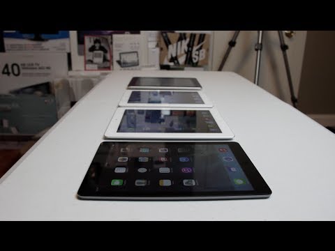 iPad Air vs. All iPads - What's new?