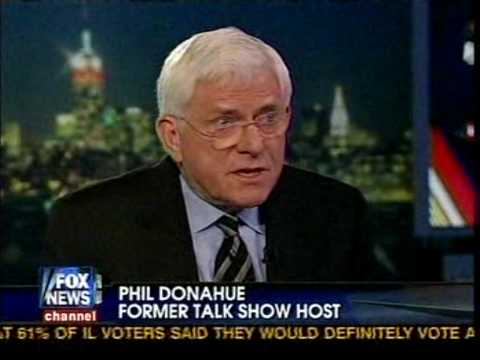 Phil Donahue on Hannity Show