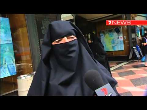 Ban the burqa protest offends Sydneysiders