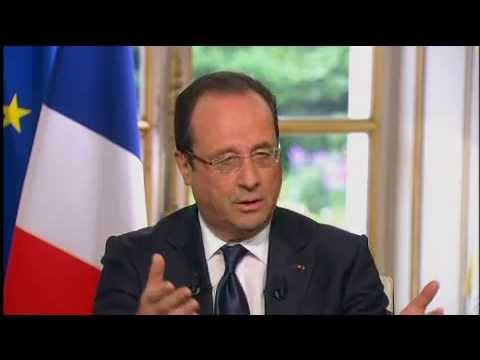 Interview du président français François Hollande / Algérie -TV5monde