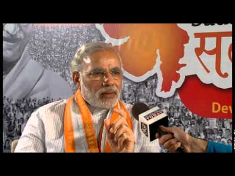 Narendra Modi's interview with Headlines Today