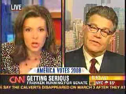 CNN's Kiran Chetry interviews Al Franken