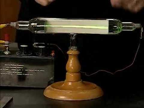 Cathode ray tube and electron