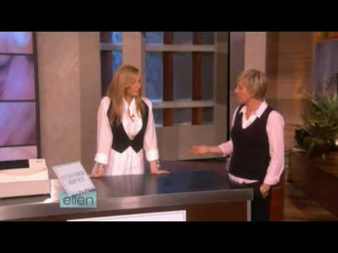 Lisa Kudrow Interview on Ellen 10/16/08 Part 2