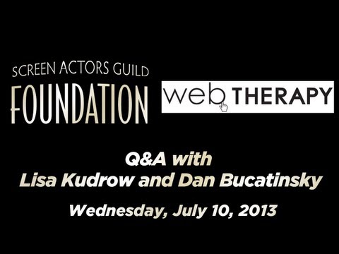 Conversations with Lisa Kudrow and Dan Bucatinsky of WEB THERAPY