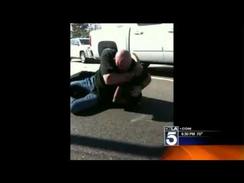 Bloody Road Rage Fight on the 405 Freeway, Caught on Video