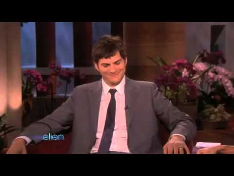 Ashton Kutcher on Ellen DeGeneres