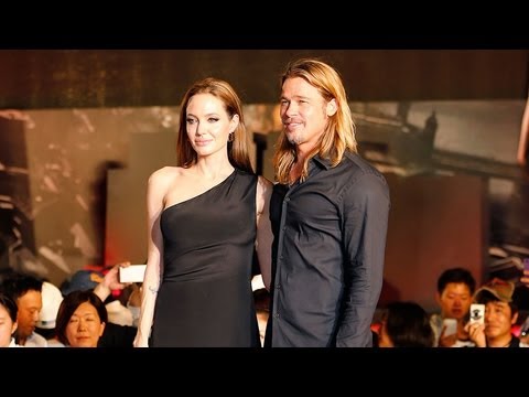 Brad Pitt and Angelina Jolie at Tokyo World War Z Premiere | POPSUGAR News