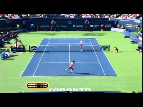 Federer vs Murray Final Toronto  (Rogers Masters) 2010 Highlights + Trophy Presentation + Interviews